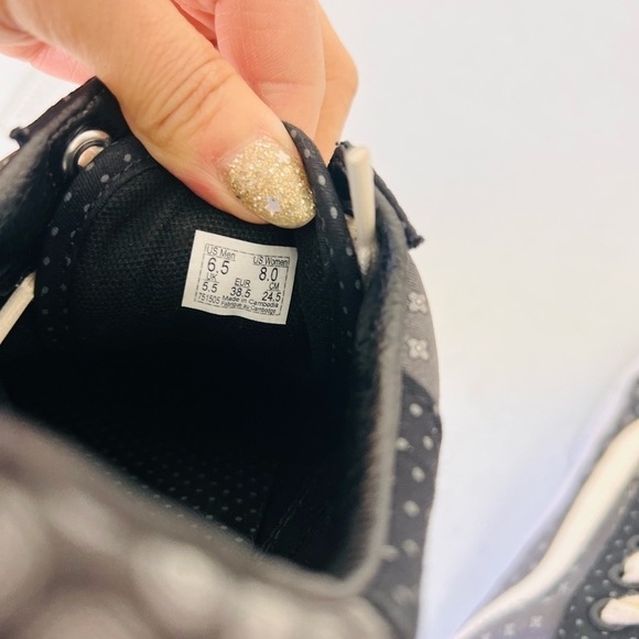 Vans Old Skool Tie Print Patchwork sneakers in black 8 - Picture 5 of 11